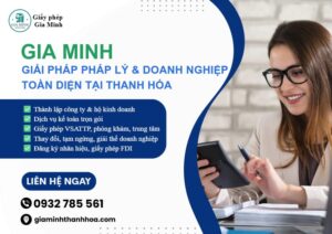 thanh lap cong ty tai thanh hoa