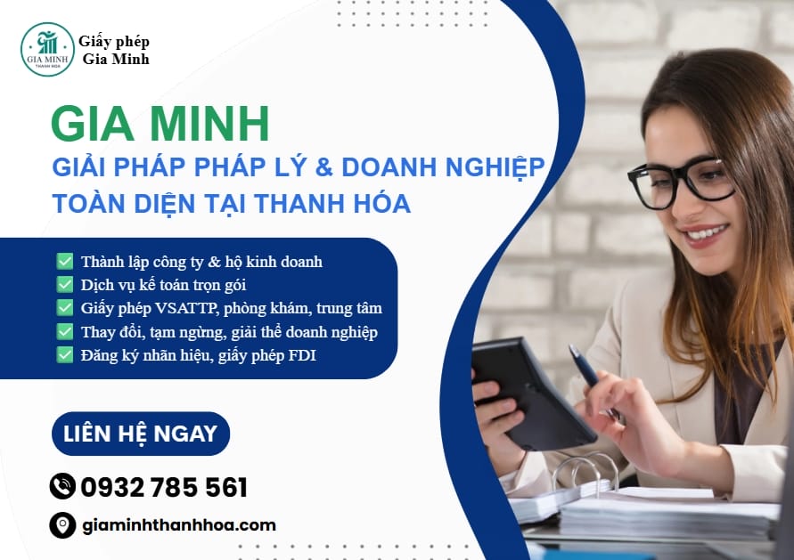 Thành lập công ty tại Thanh Hóa nhanh chóng, đúng quy định pháp luật 2 thanh lap cong ty tai thanh hoa