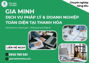 Giải thể doanh nghiệp bị đóng MST tại Thanh Hóa