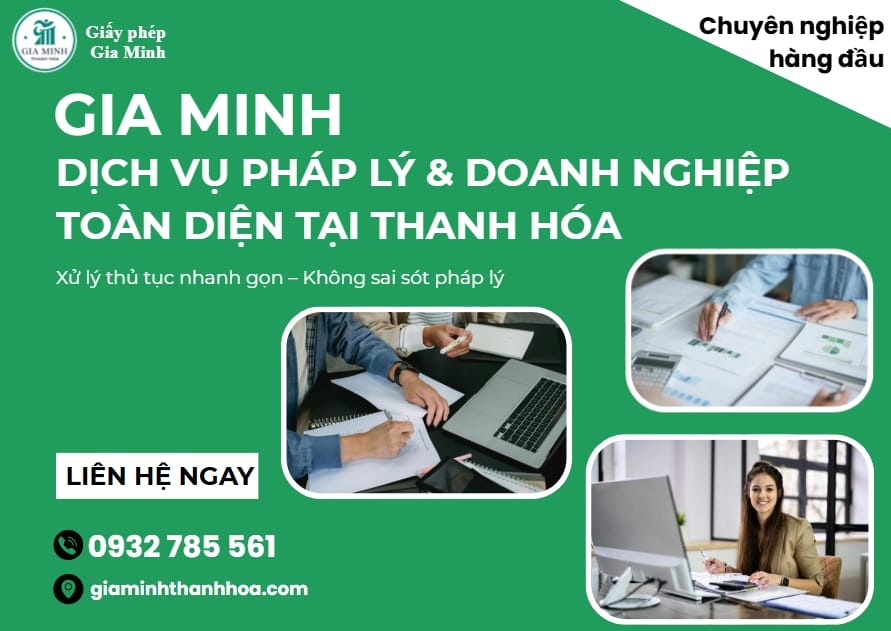 Kế toán cho hộ kinh doanh cá thể Thanh Hóa