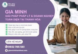 Thành lập công ty chăm sóc sức khỏe tại Thanh Hóa đúng quy định
