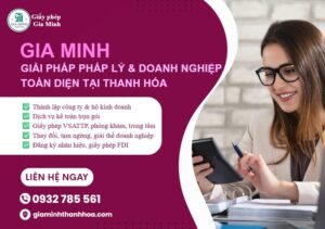 Thành lập công ty y tế tại Thanh Hóa đúng quy định