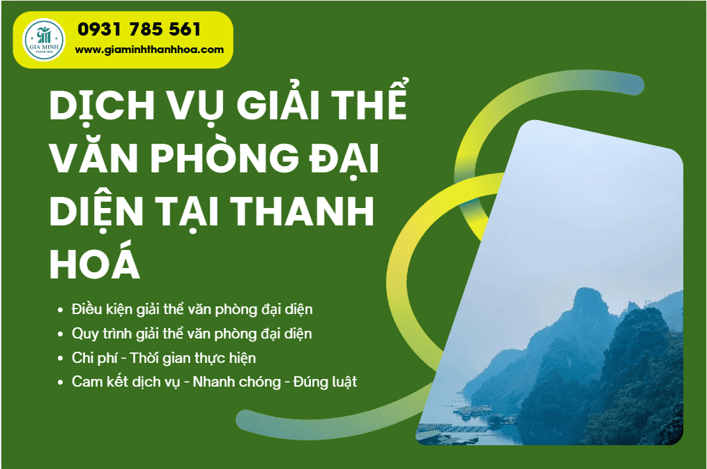 Thao tác nộp hồ sơ giải thể văn phòng đại diện tại Sở Kế hoạch và Đầu tư Thanh Hóa.