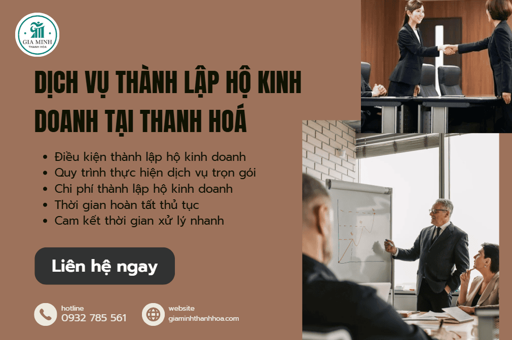 Thủ tục thành lập hộ kinh doanh tại Thanh Hóa – Hướng dẫn chi tiết, thực hiện nhanh chóng 4 Giải thể hộ kinh doanh tại Thanh Hóa đúng quy trình.