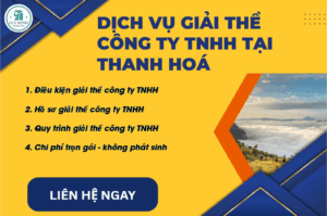 Giấy phép công ty TNHH tại Thanh Hóa sau khi giải thể thành công.