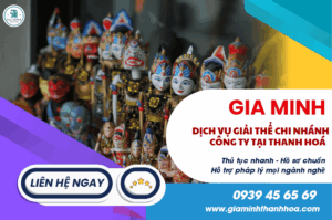 Khắc dấu chi nhánh công ty tại Thanh Hóa sau khi giải thể.