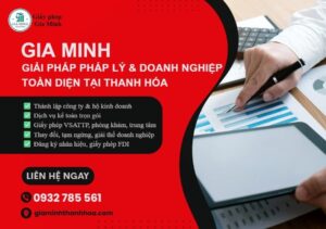 Thủ tục mở công ty sửa chữa thiết bị điện tại Thanh Hóa