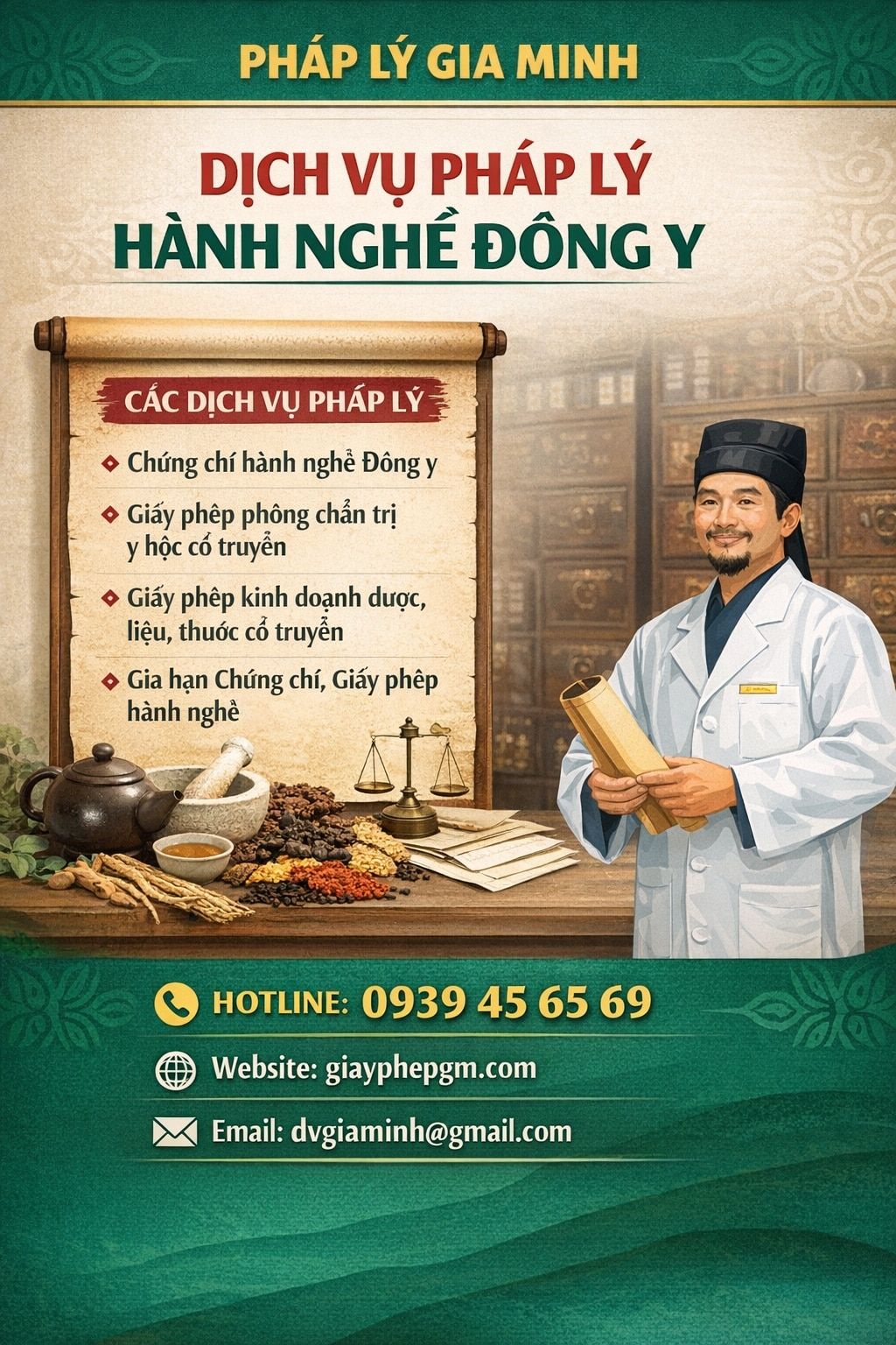chi phí mở phòng khám châm cứu