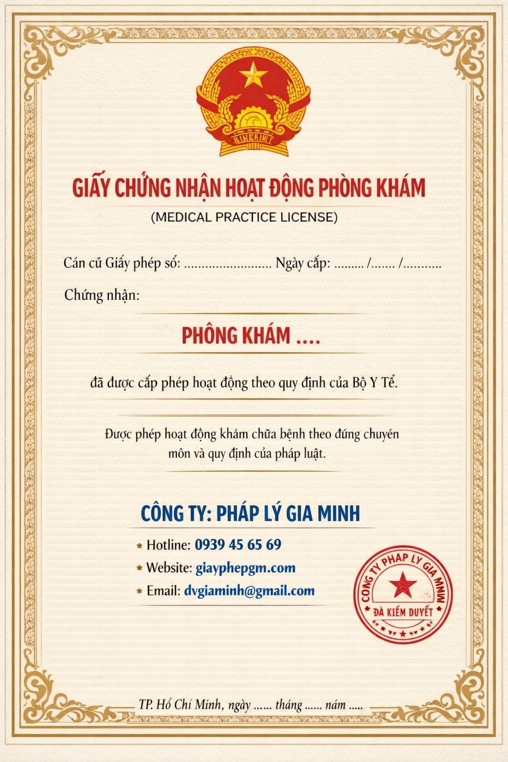 điều kiện mở phòng khám nhi khoa