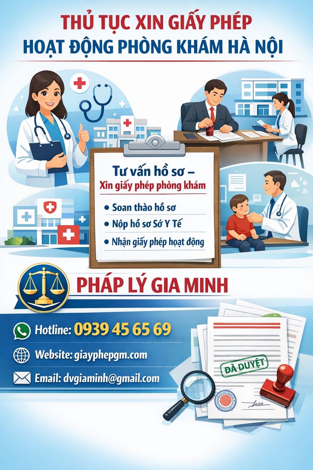 giấy phép phòng khám da liễu