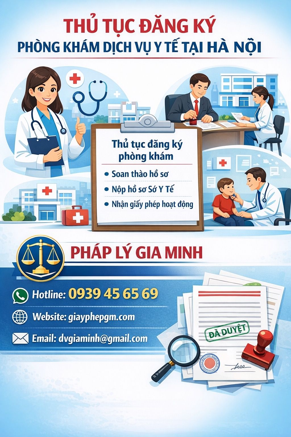 Giấy phép phòng khám Đông y