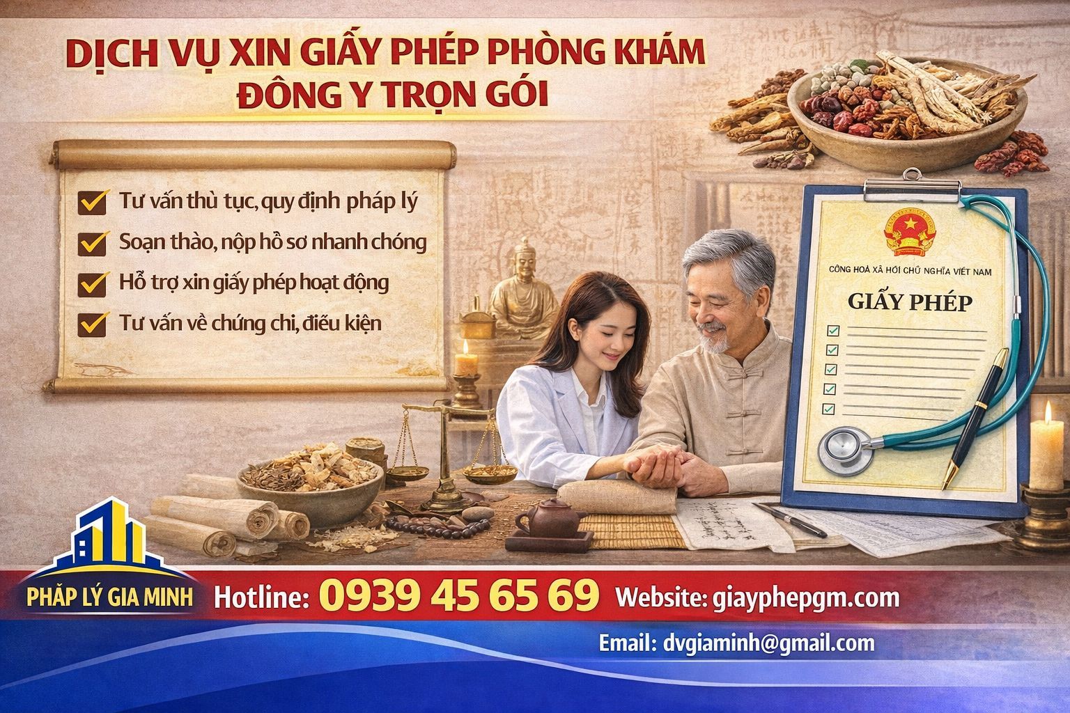 hồ sơ pháp lý phòng khám nha khoa