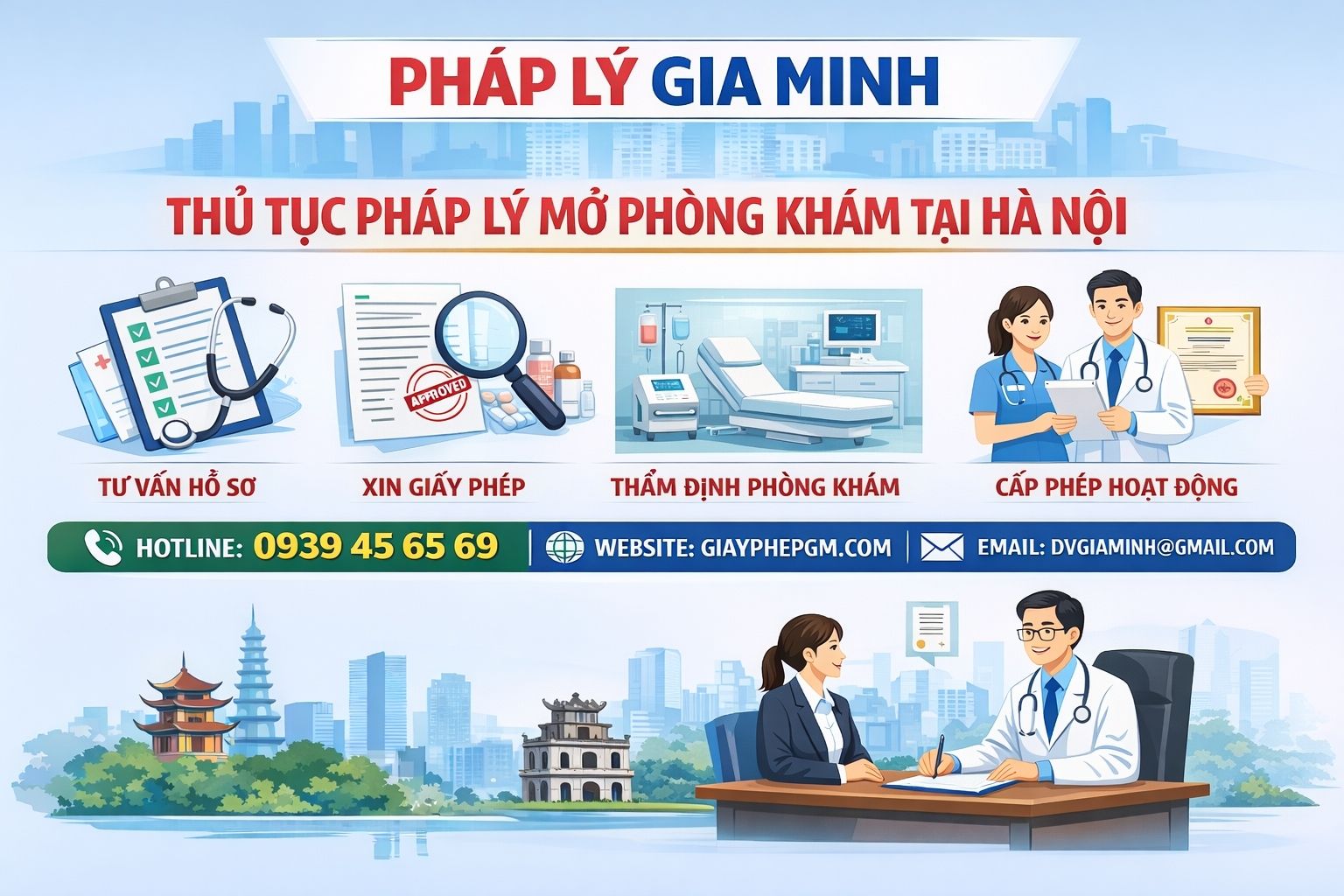 Mở hộ kinh doanh phòng khám sản phụ khoa tại Thanh Hóa