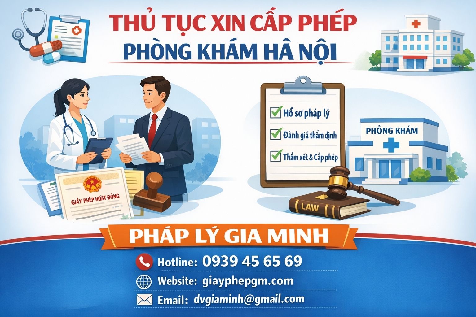 Hồ sơ xin giấy phép phòng khám