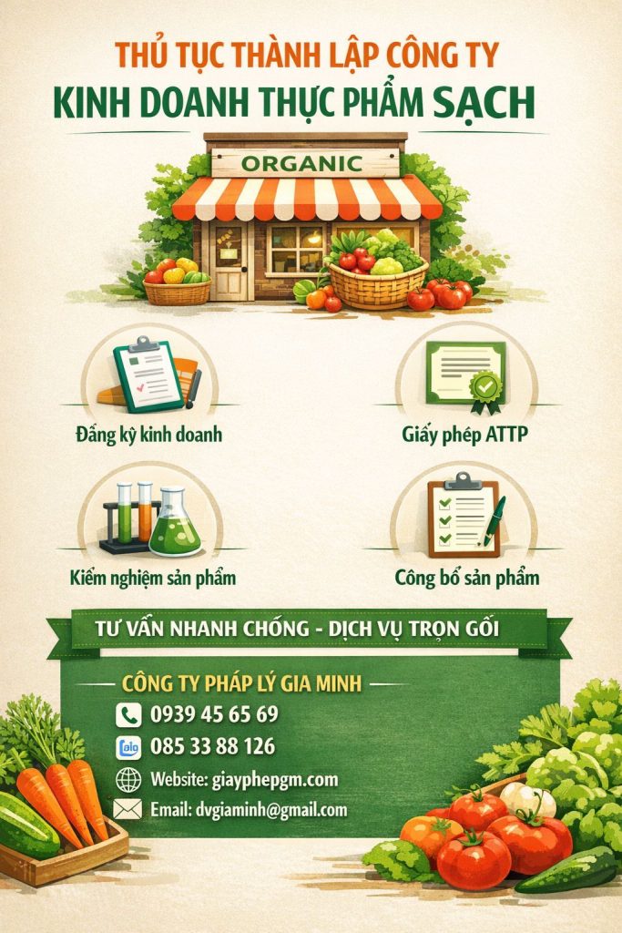 kinh nghiệm mở công ty thực phẩm cho người mới