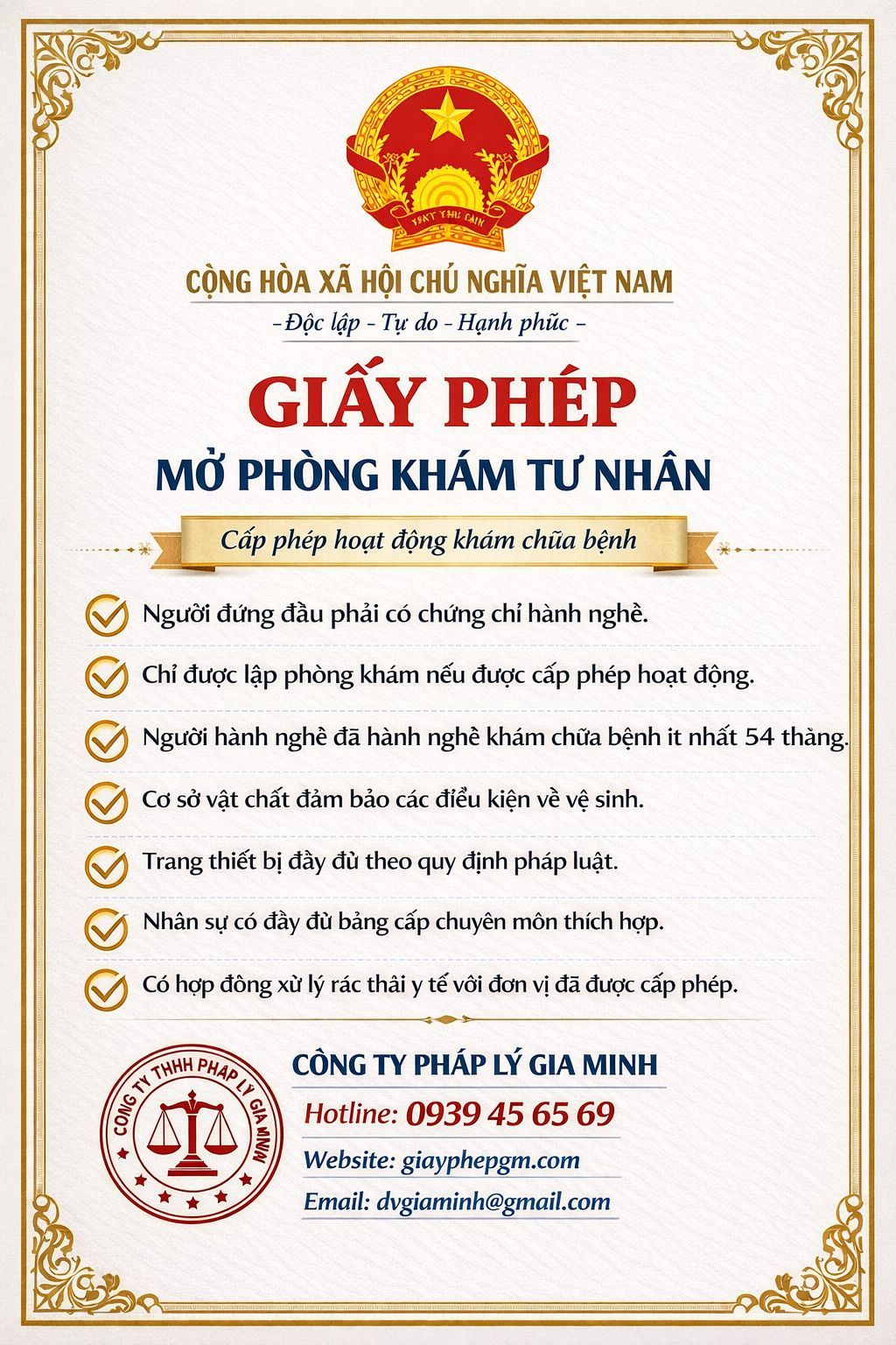 Mở hộ kinh doanh phòng khám châm cứu tại Thanh Hóa