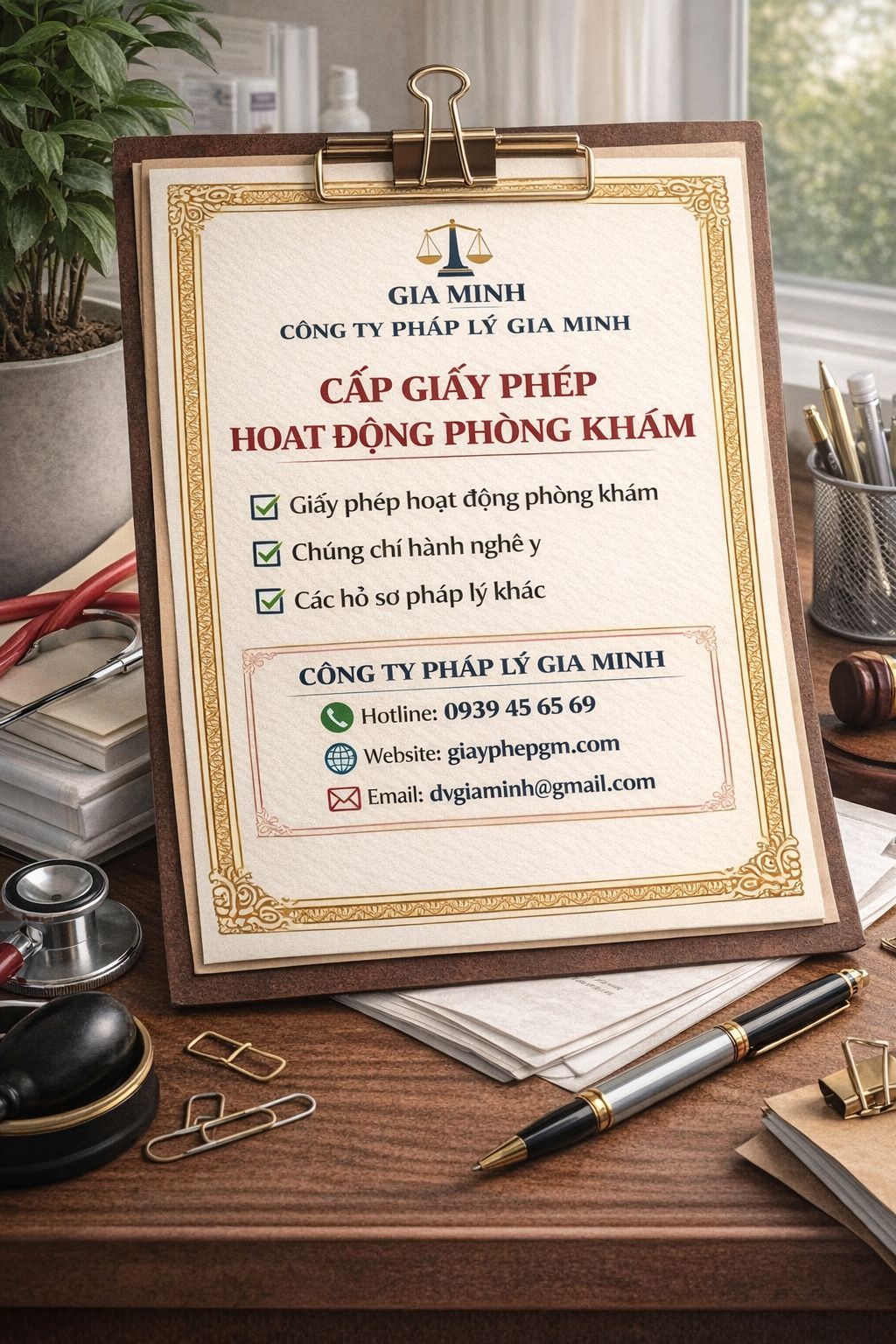 Mở hộ kinh doanh phòng khám đa khoa tại Thanh Hóa