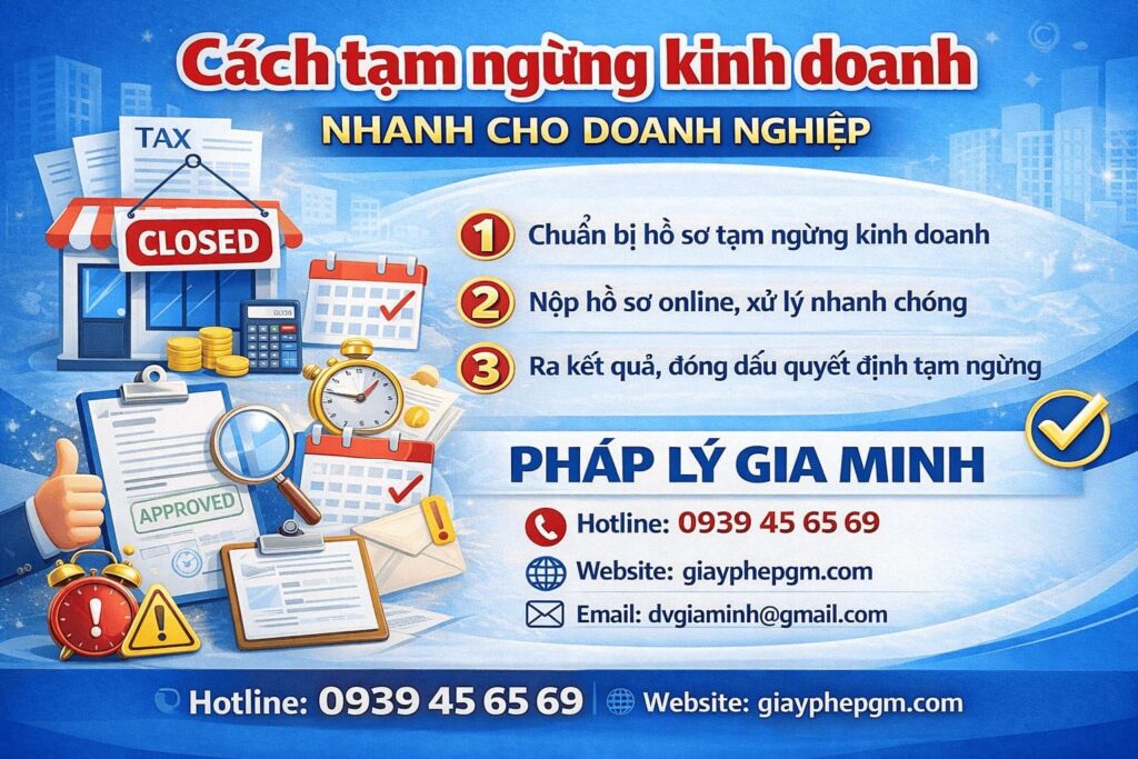 tạm ngừng kinh doanh công ty có vốn nước ngoài