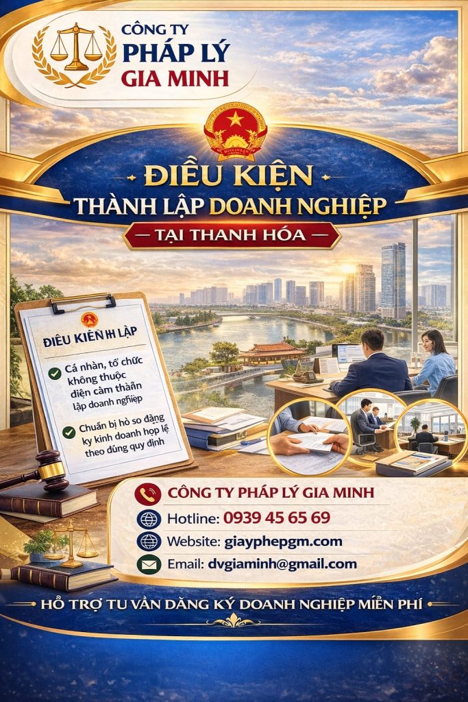 Thành lập công ty cổ phần tại Thanh Hóa