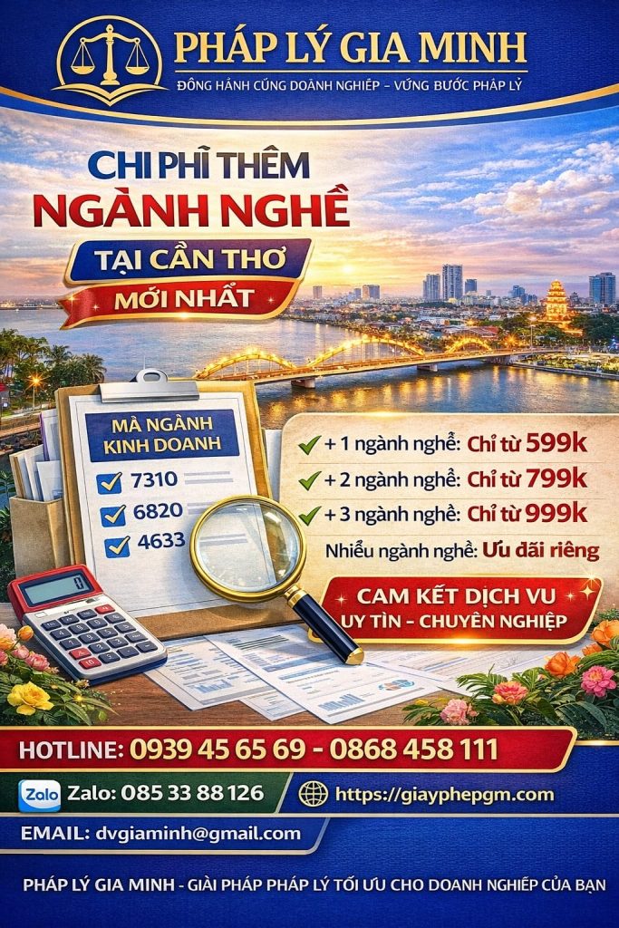 Thêm ngành nghề công ty tại Thanh Hóa nhanh chóng – Mở rộng kinh doanh đúng luật, đón đầu cơ hội địa phương 2 Dịch vụ đăng ký ngành nghề mới tại Thanh Hóa giá tốt