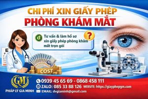tư vấn đăng ký hoạt động phòng khám mắt tại thanh hóa