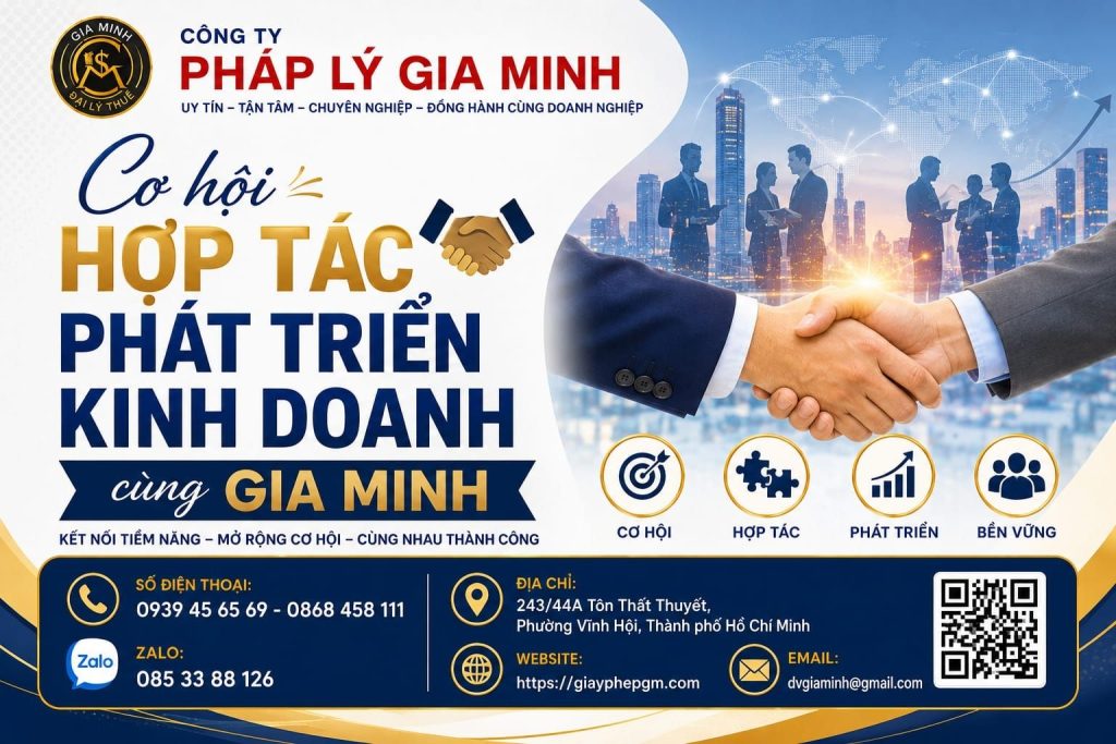 Cơ hội hợp tác phát triển kinh doanh cùng Gia Minh