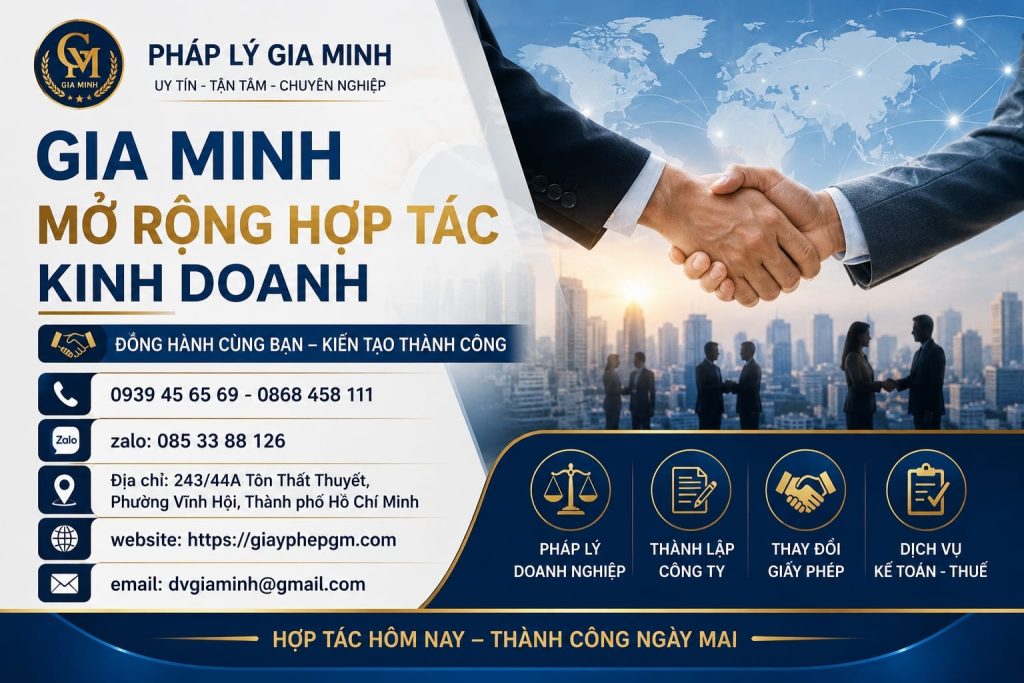 Gia Minh mở rộng hợp tác kinh doanh chuyên nghiệp