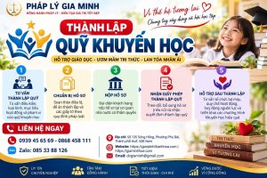 Thành lập quỹ khuyến học