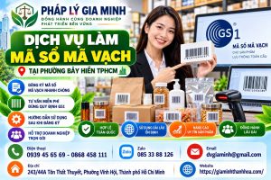 Dịch vụ làm mã số mã vạch tại phường Bảy Hiền TPHCM